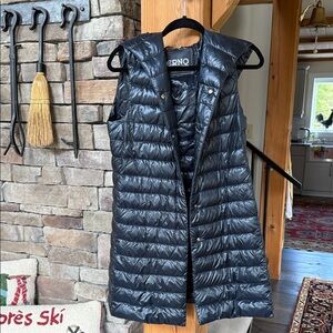Herno Navy Quilted Vest